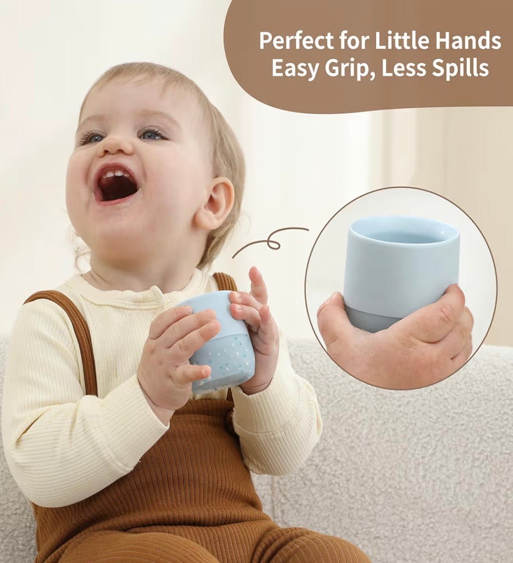 Moonkie Baby Cup with Weighted Base, 4+ months