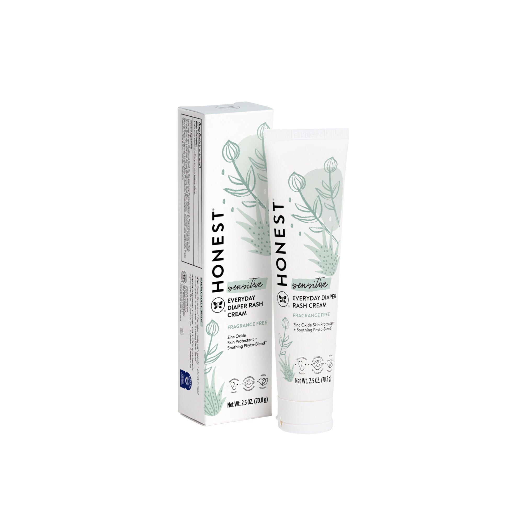 The Honest Company Baby Everyday Nappy Rash Cream (70.8g)