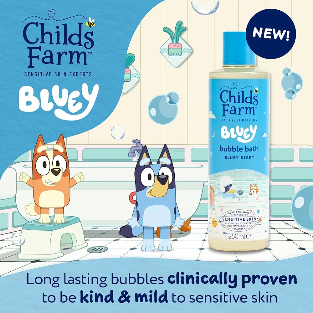 Child’s Farm Bluey Bubble Bath 250ml