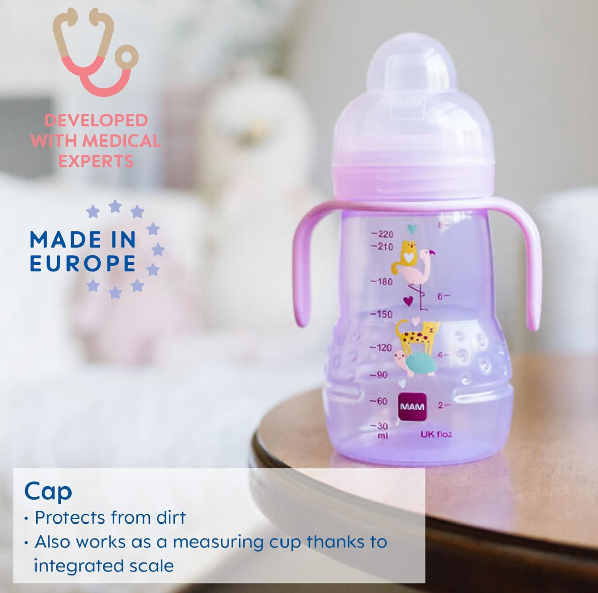 MAM Trainer Sippy Cup Toddlers 1-3
