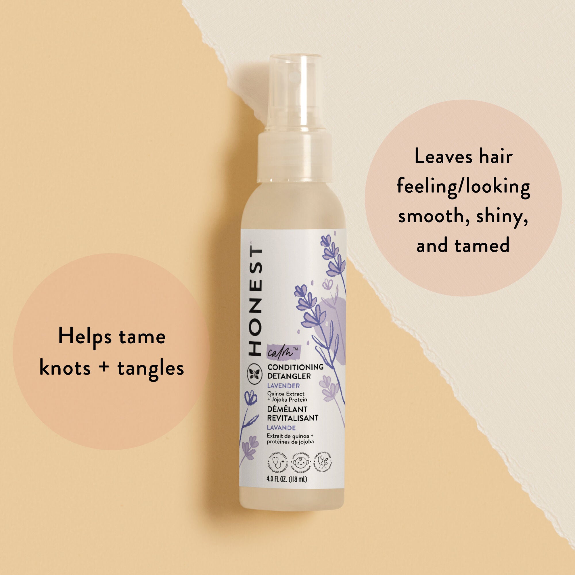 The Honest Company Conditioning Detangling Spray - Lavender (118ml)