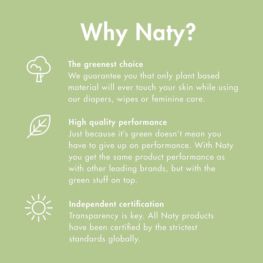 Eco by Naty 100% Compostable Nappy Sacks