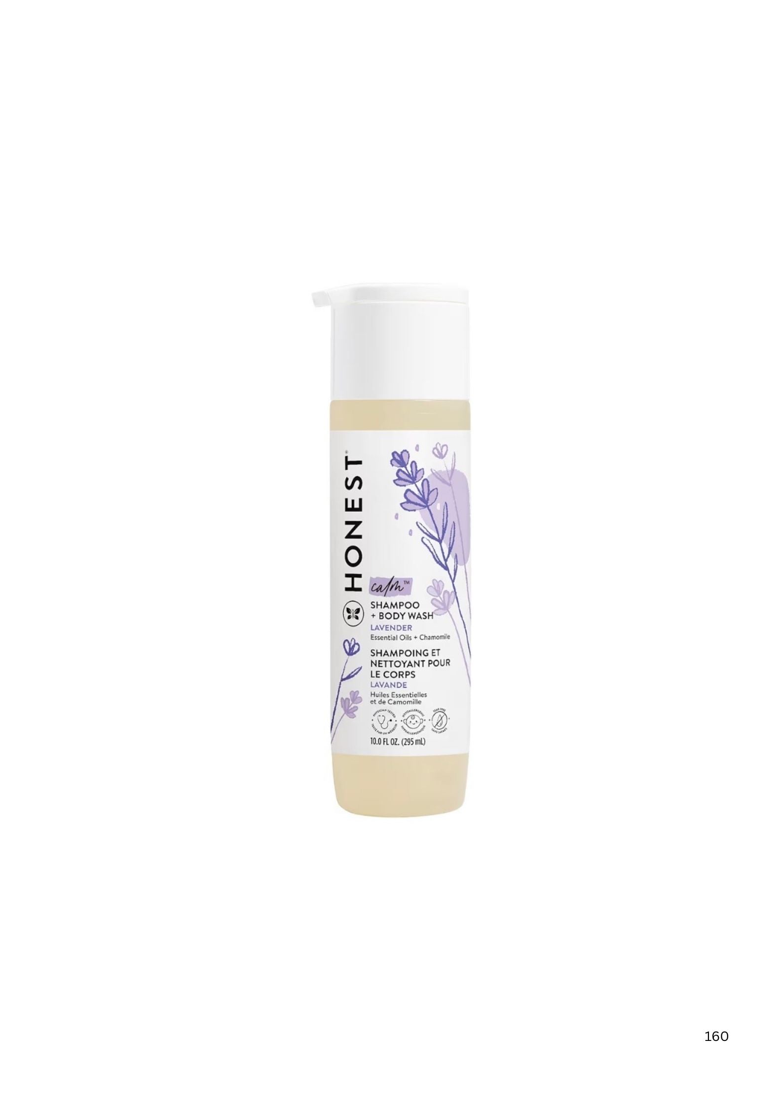 The Honest Company Baby Shampoo & Body Wash - Lavender (295ml)