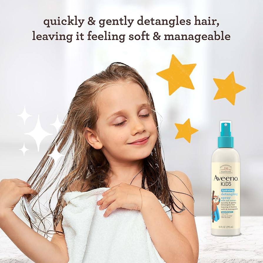 Aveeno Kids Hydrating Detangling Spray with Oat Extract (10 fl oz)