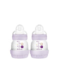 MAM Easy Start Anti-Colic Bottles, Extra Slow Flow Size (130ml) -Pack of 2