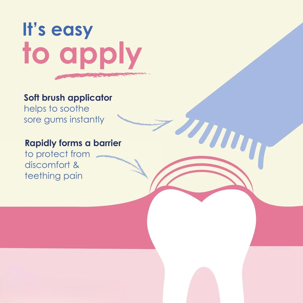 Ashton & Parsons Teething Gel with Soft Brush Applicator 10ml