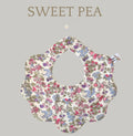 Sweat Pea Scalloped Bib by Bunnies & Daisies