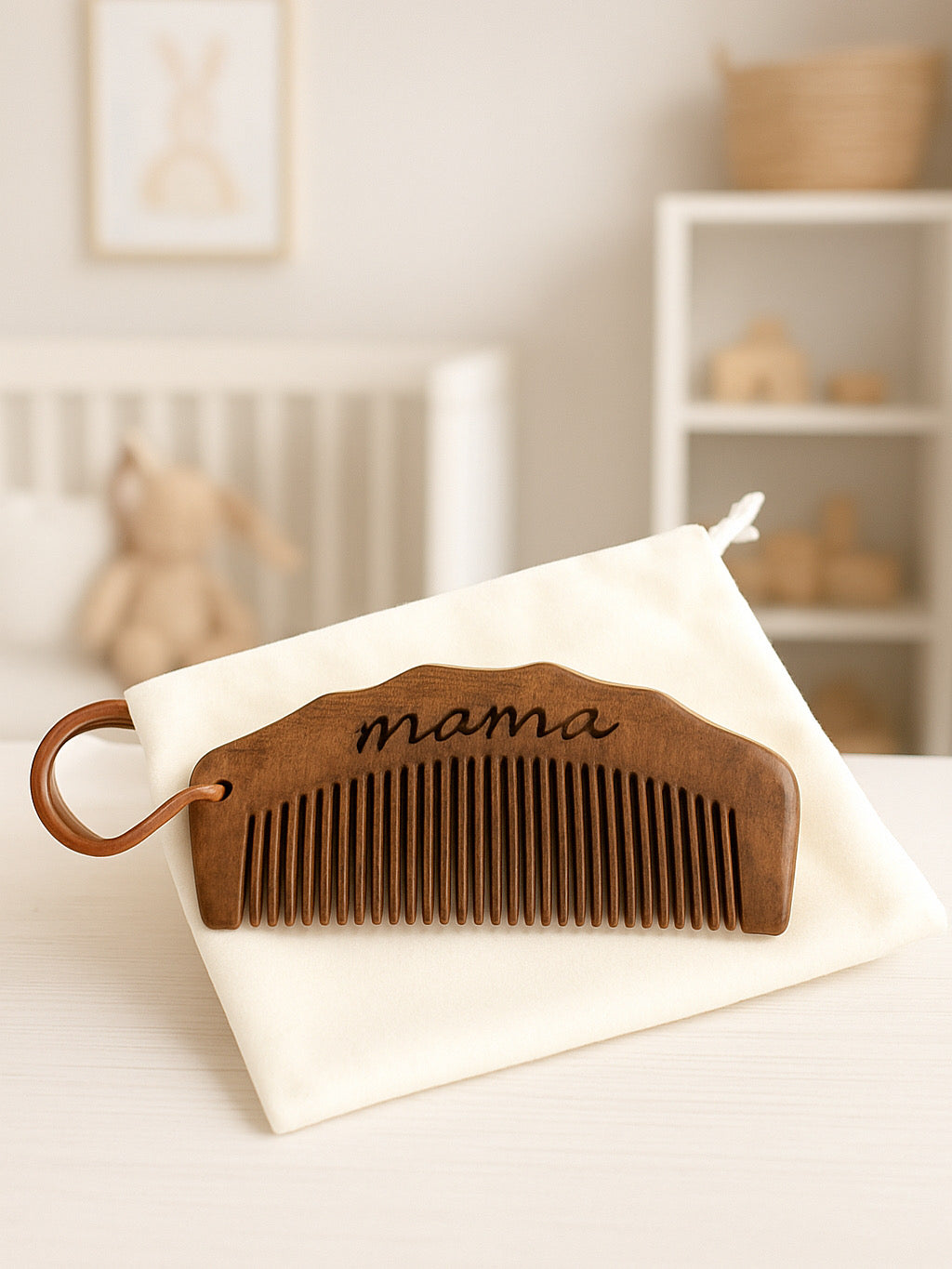 Sandalwood Birthing Comb
