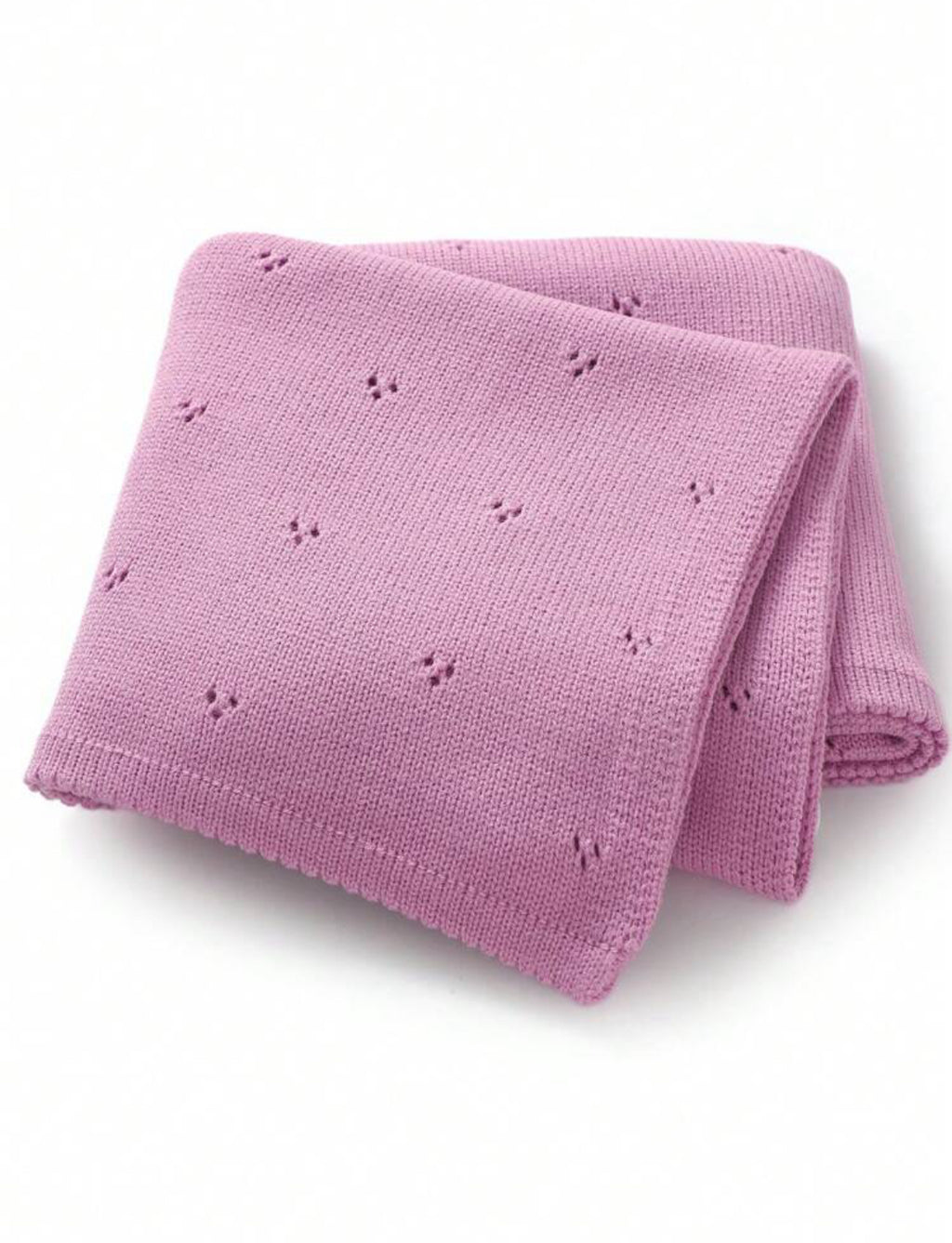 Knitted Blanket by Mini Snug