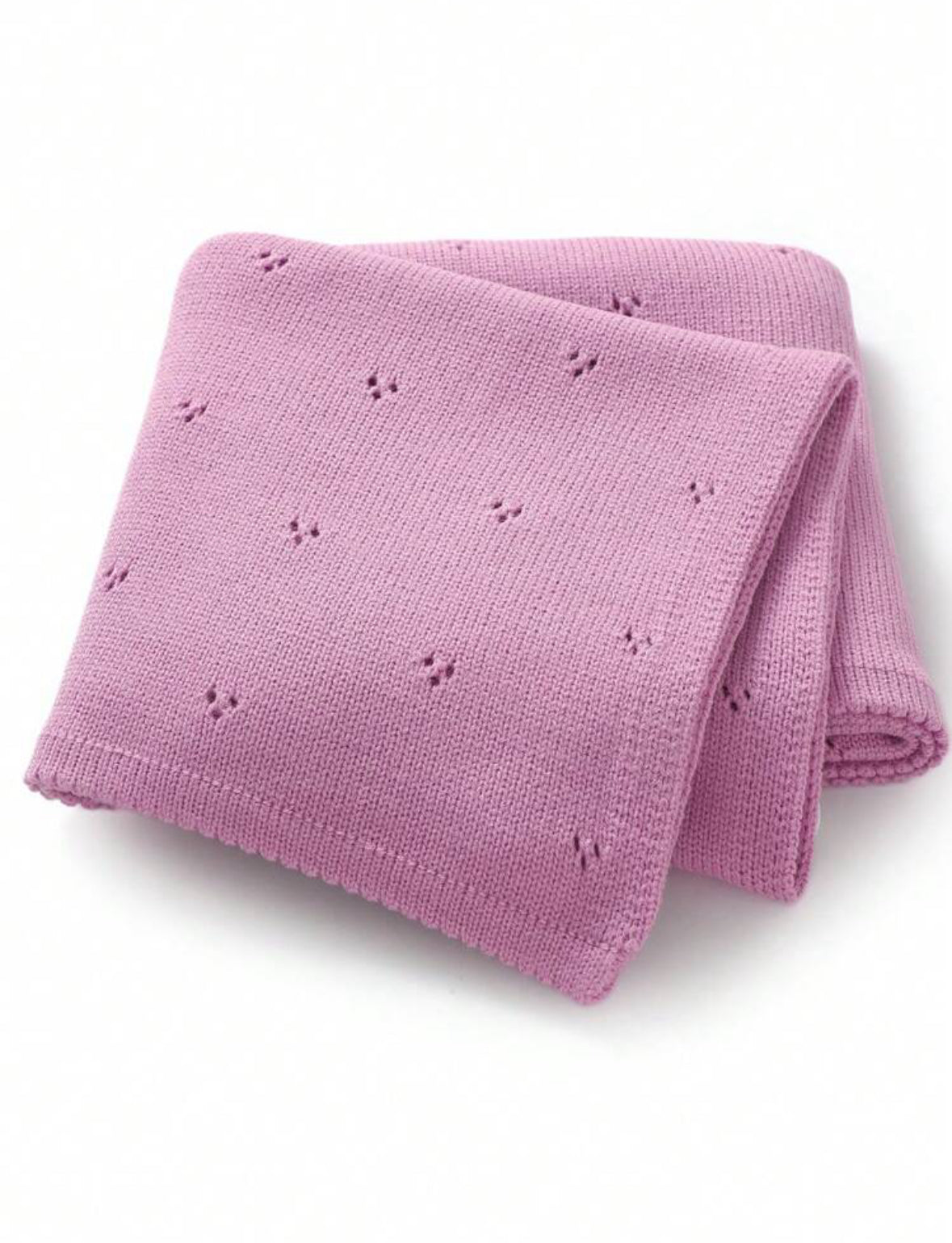 Knitted Blanket by Mini Snug