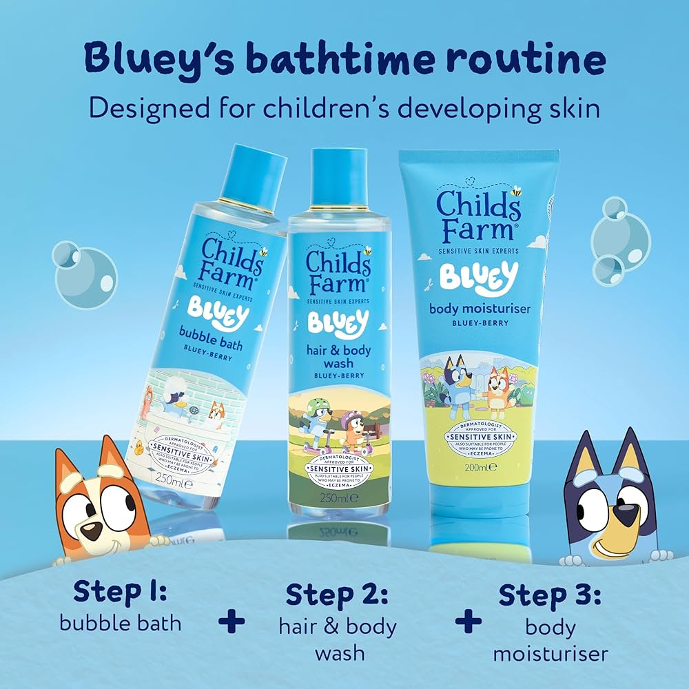 Child’s Farm Bluey Bubble Bath 250ml