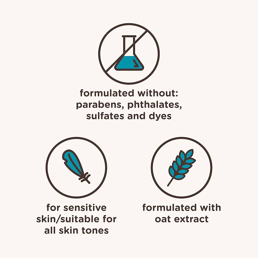 Aveeno Kids Face & Body Wash with Oat Extract for Sensitive Skin (532ml)