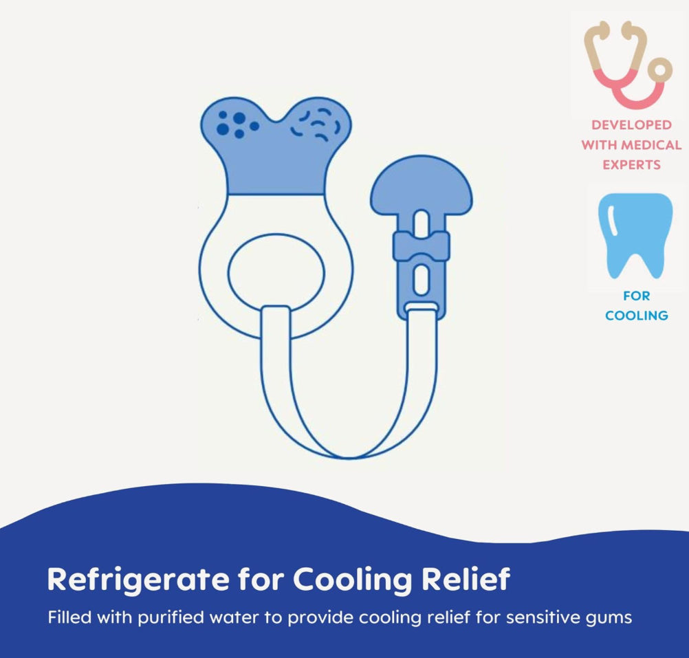 MAM Mini Cooler Teether with Clip 2+ months