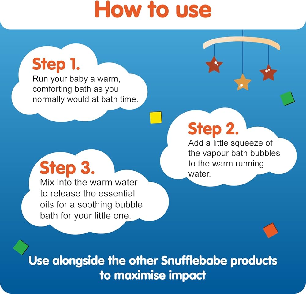Snuffle Babe Vapour Bath Bubbles (250ml)