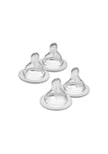 MAM Bottle Teats - Medium Flow Size 2 and Fast Flow Size 3 (4 pack)