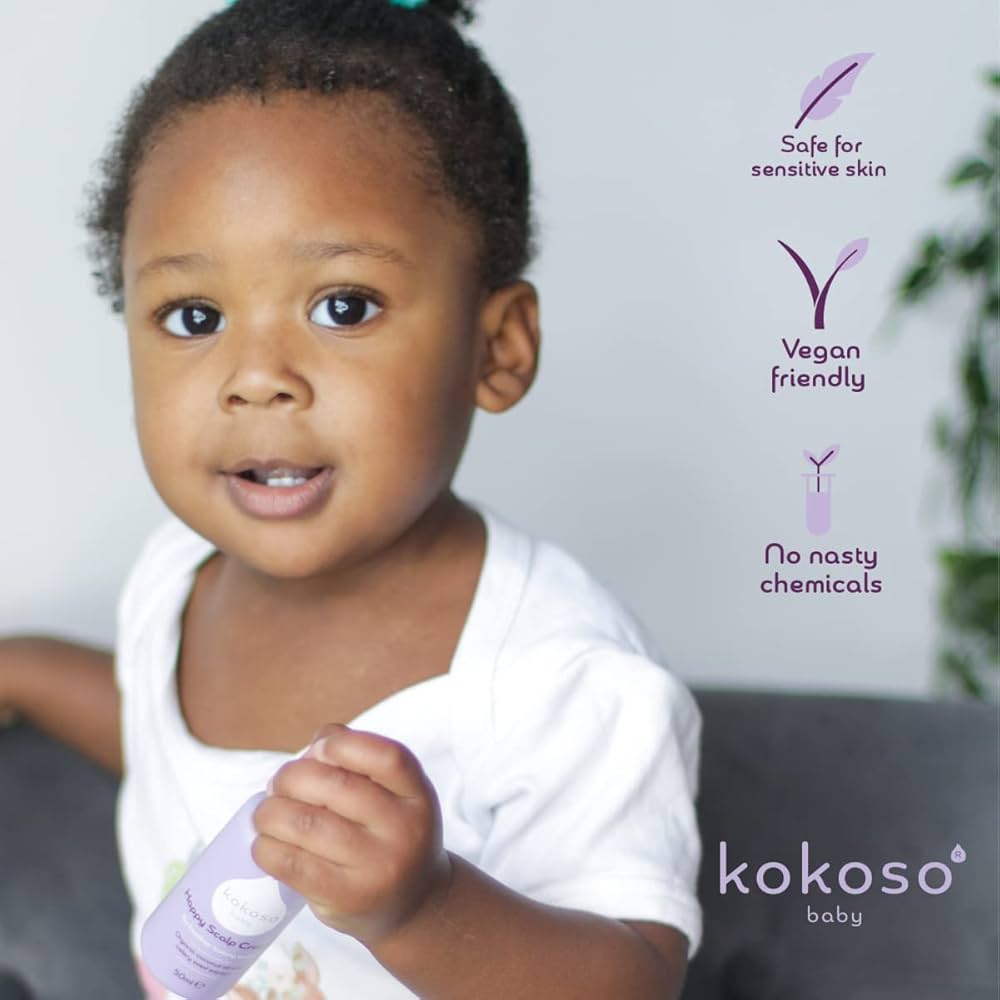 Kokoso Happy Scalp Cream with Organic Coconut Oil and Celery Seed Extract (50ml)