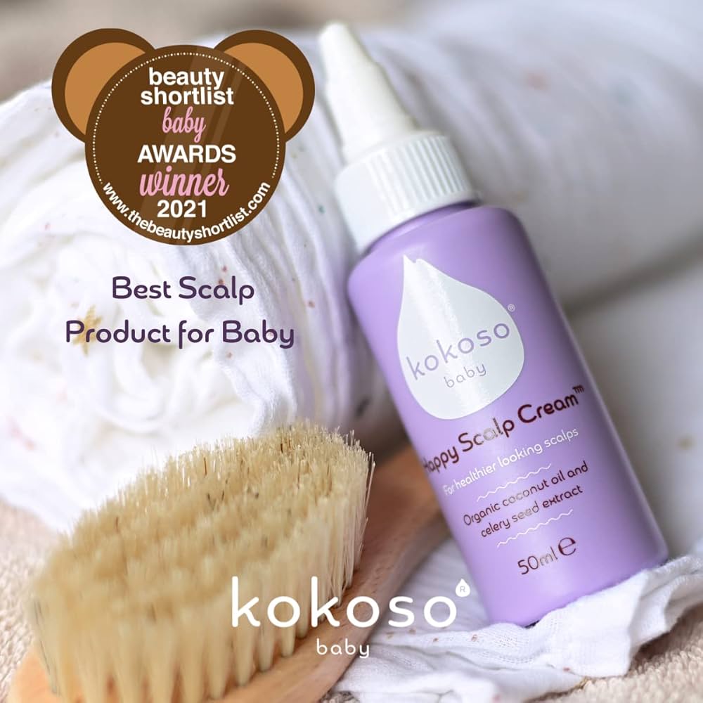 Kokoso Happy Scalp Cream with Organic Coconut Oil and Celery Seed Extract (50ml)