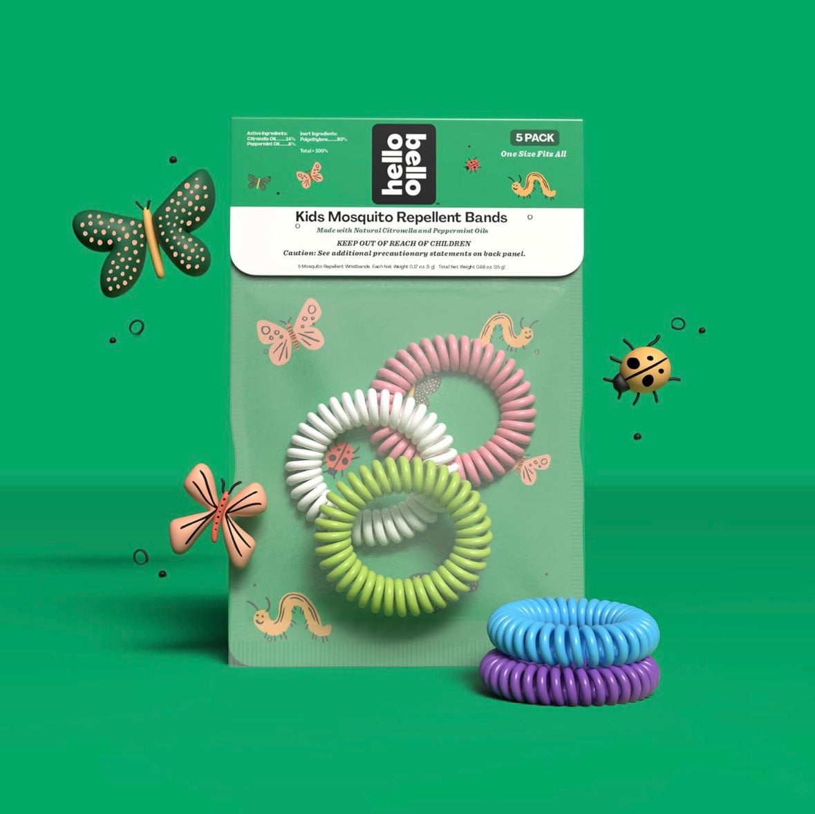 Hello Bello Kids Mosquito Repellent Bracelets