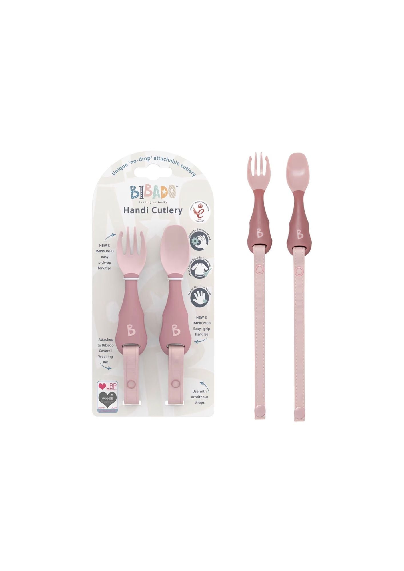 Bibado Handi Cutlery Set - Blush