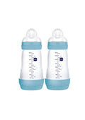 MAM Easy Start Anti-Colic Bottles, Medium Flow (260ml) - pack of 2
