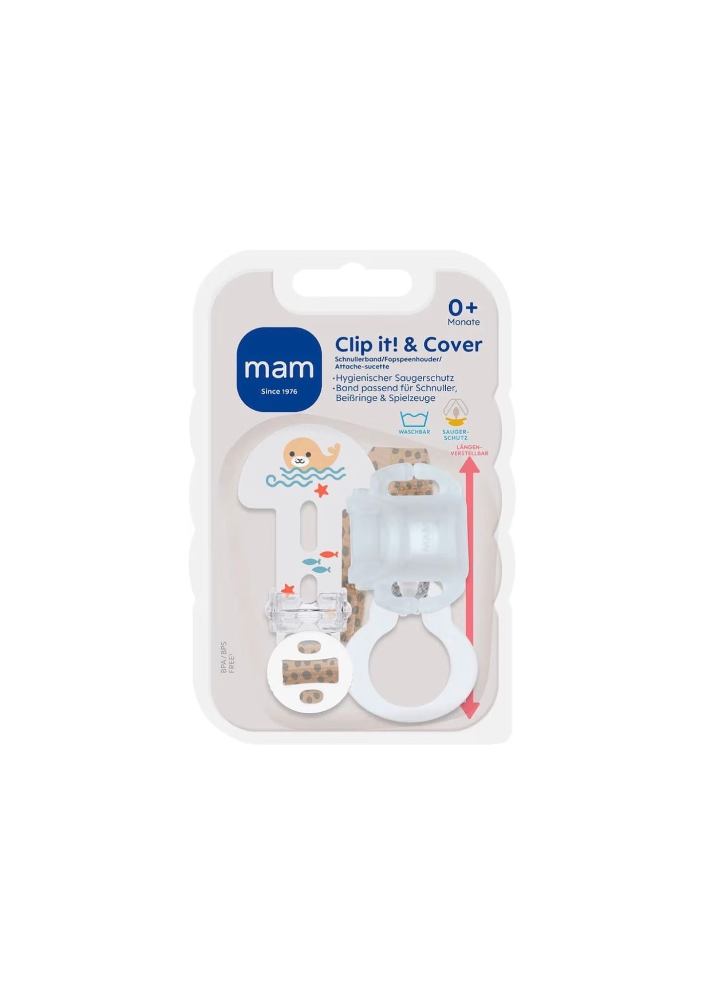 MAM Clip It! & Cover (0+ months)