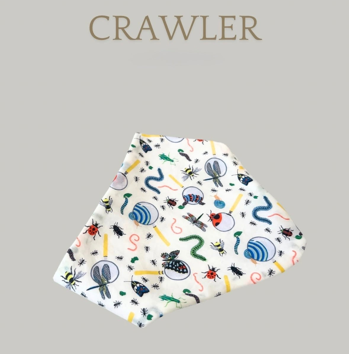 Crawler Bandana Bib by Bunnies & Daisies