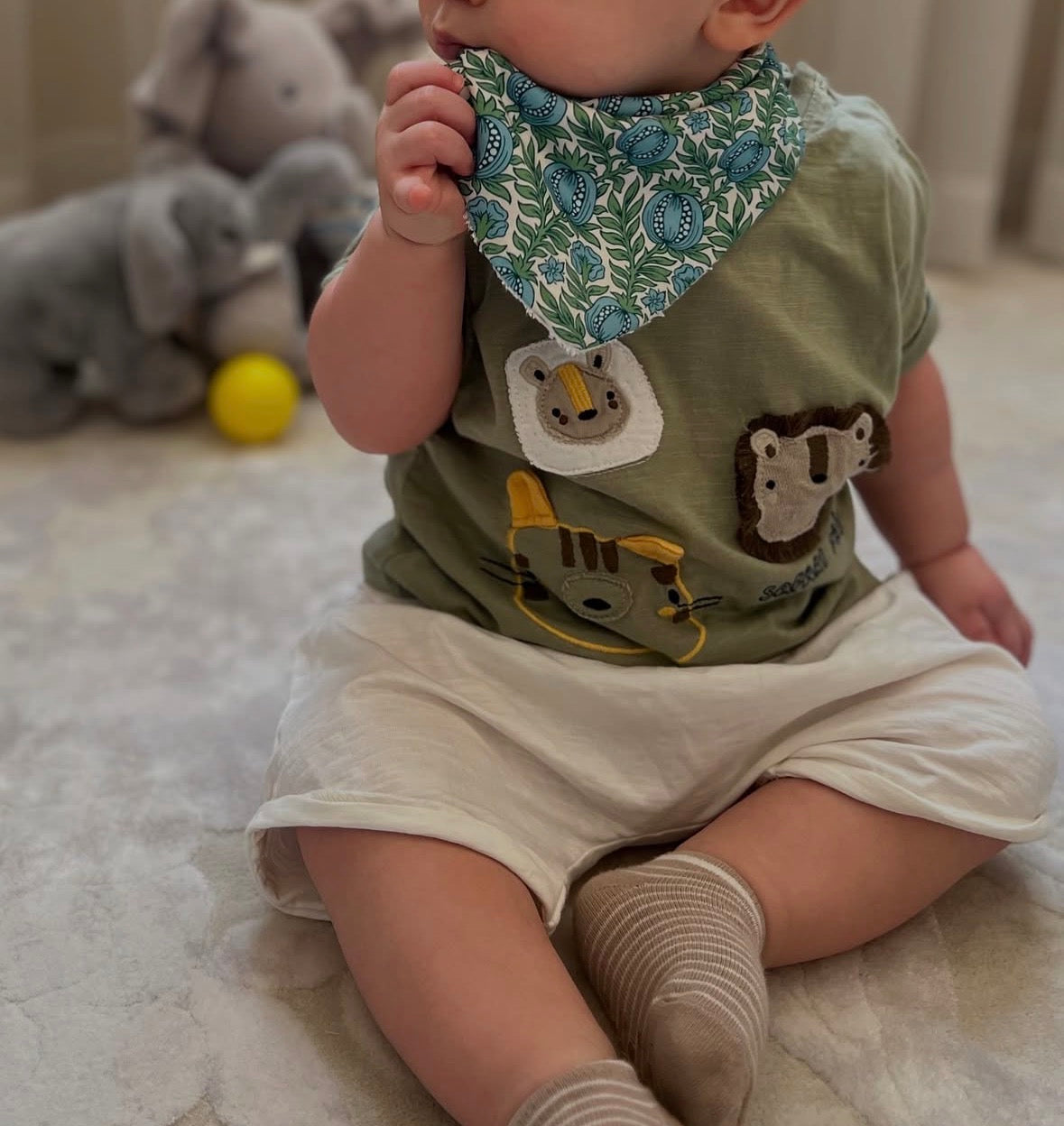 The Resistance Bandana Bib by Bunnies & Daisies