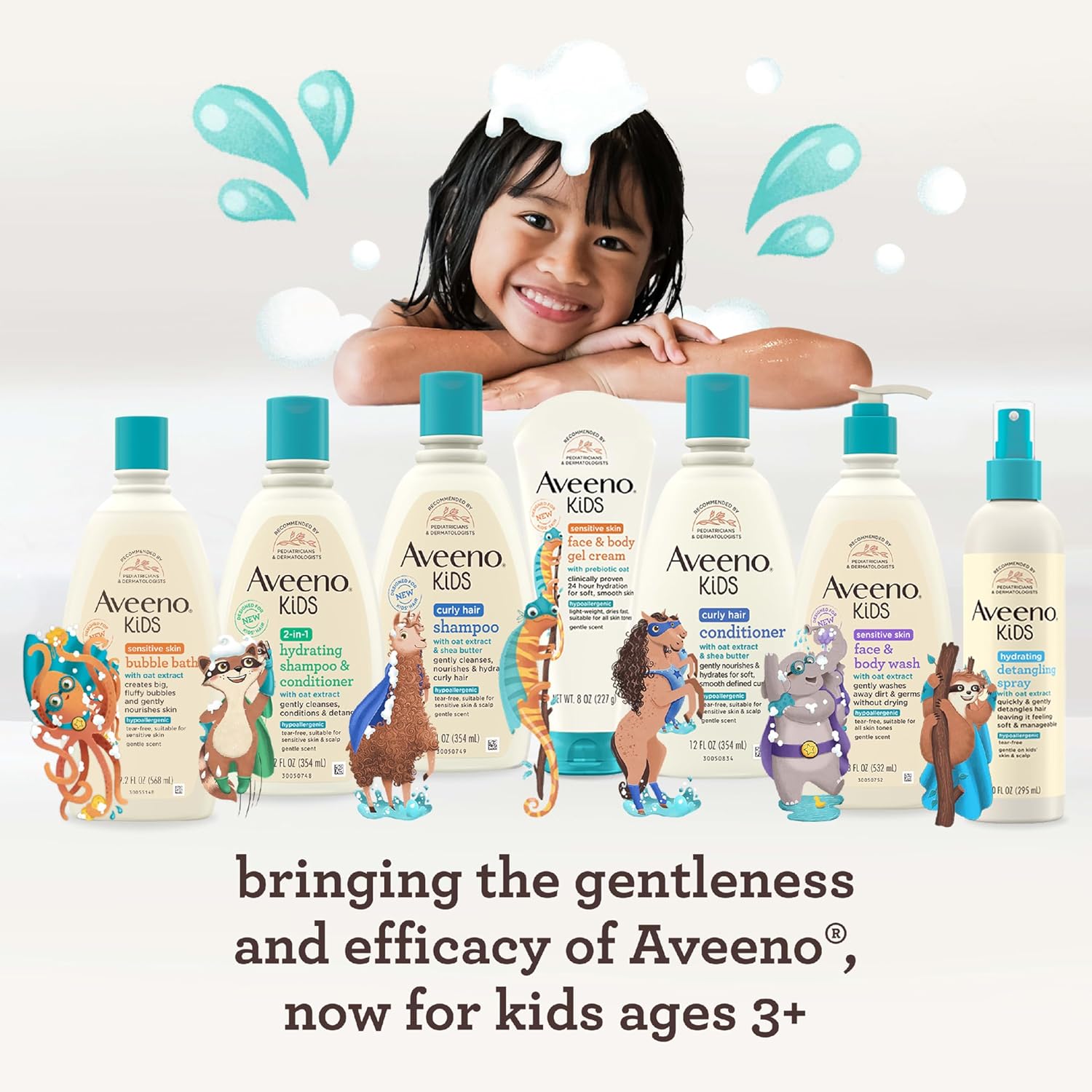 Aveeno Kids Bubble Bath (568ml)