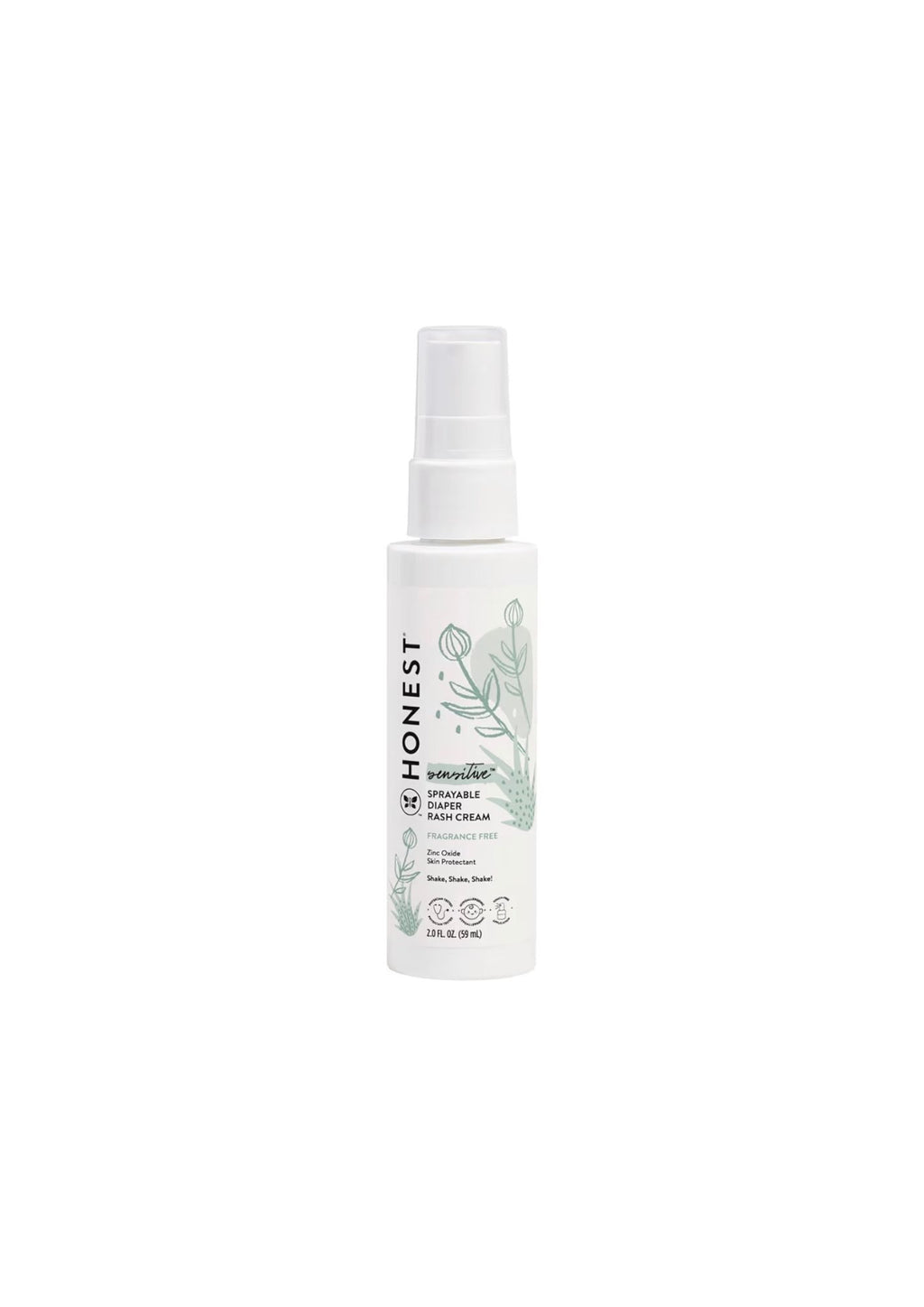 The Honest Company Baby Diaper Rash Cream Spray 59ml