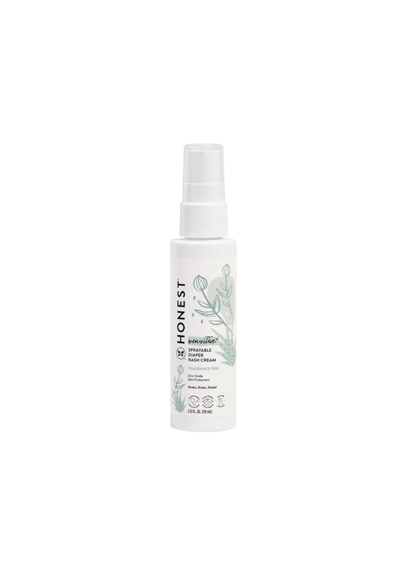 The Honest Company Baby Diaper Rash Cream Spray 59ml