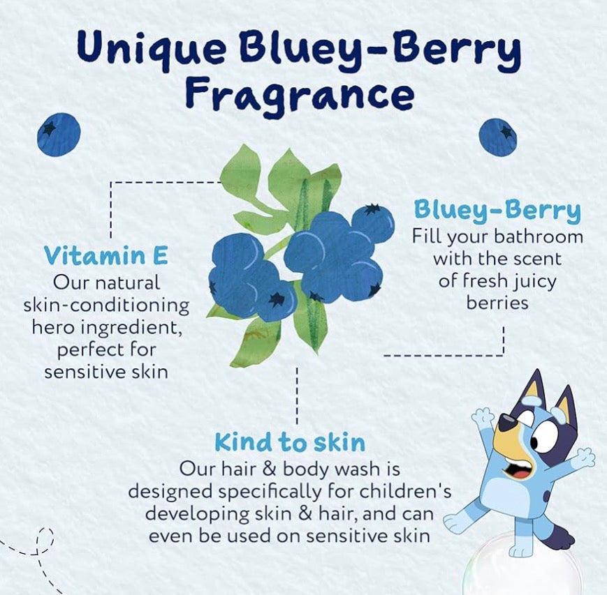Child’s Farm Bluey Hair & Body Wash 250ml