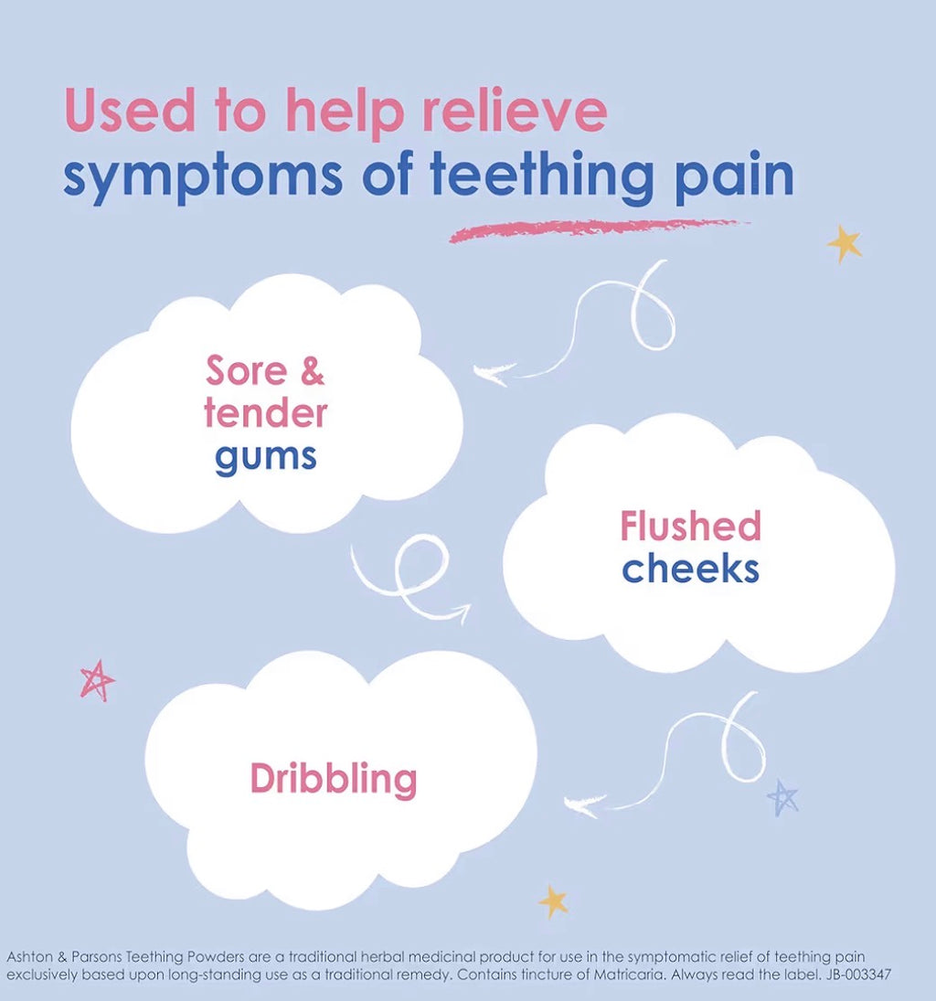 Ashton & Parsons Teething Powder 3+ months (pack of 20)