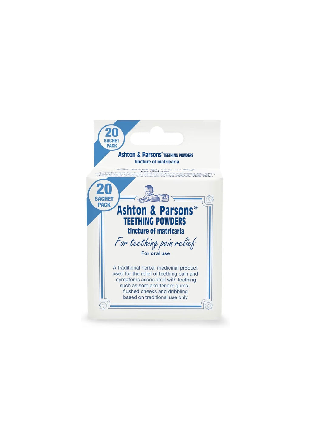 Ashton & Parsons Teething Powder 3+ months (pack of 20)