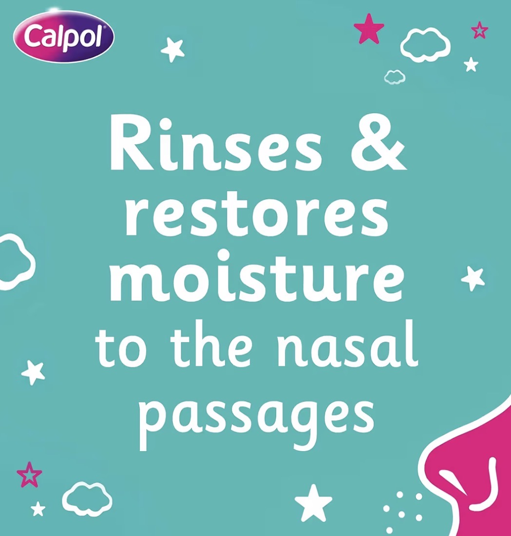 Calpol Saline Nasal spray 15ml (from Birth) Non-medicated