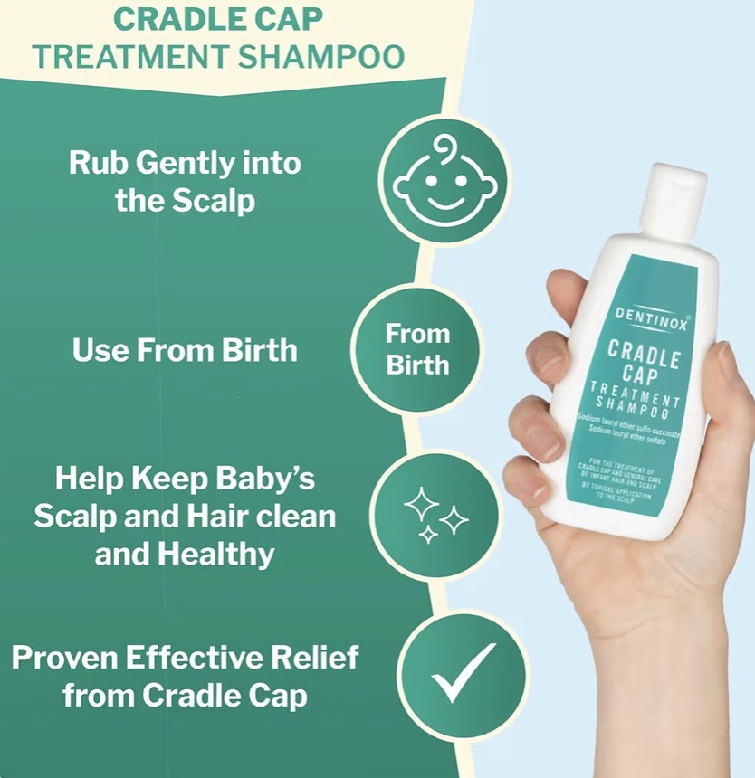 Dentinox Cradle Cap Treatment Shampoo 125ml