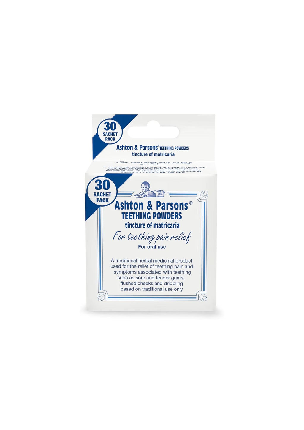 Ashton & Parsons Teething Powder 3+ months (pack of 30)