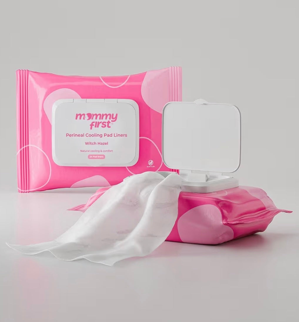 Mommy First Perineal Cooling Pad Liners with Witch Hazel (24 liners)