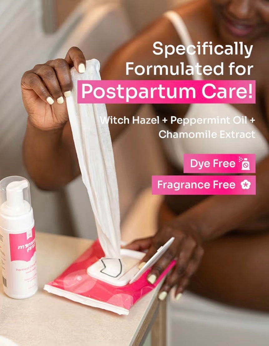 Mommy First Perineal Cooling Pad Liners with Witch Hazel (24 liners)