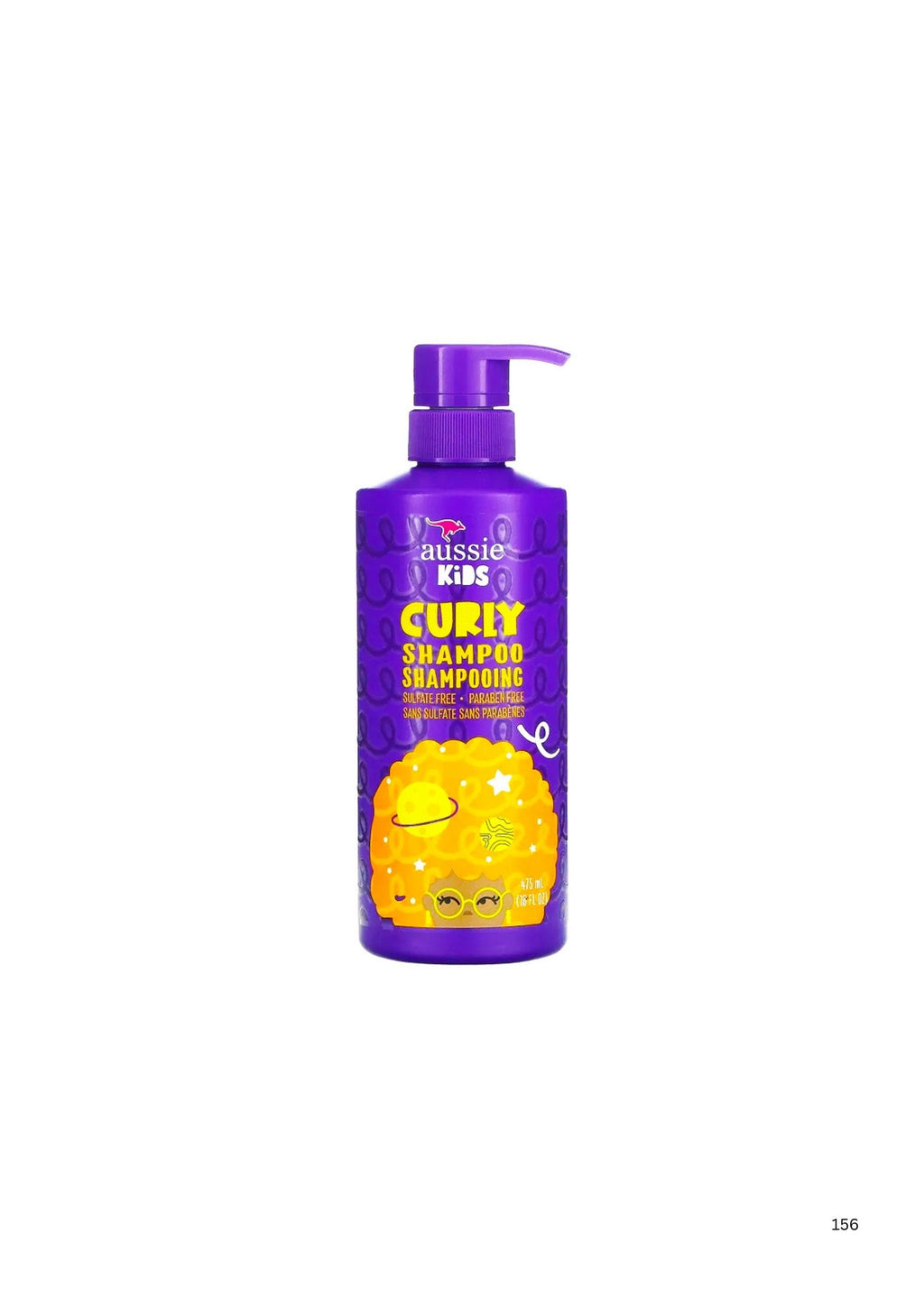 Aussie Kids Curly Shampoo, Sunny Tropical 475ml