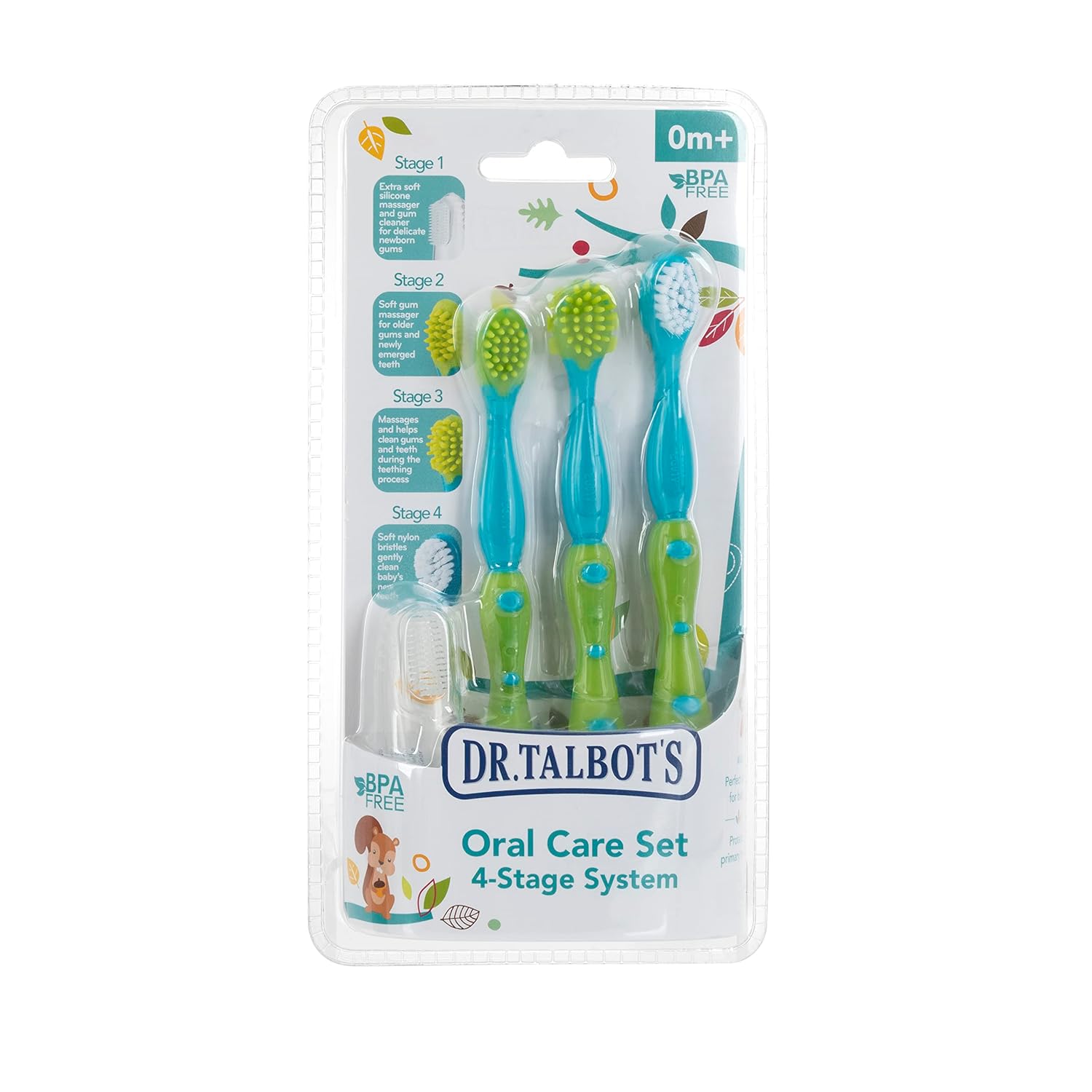 Dr Talbot’s 4 Stage Toothbrush Set